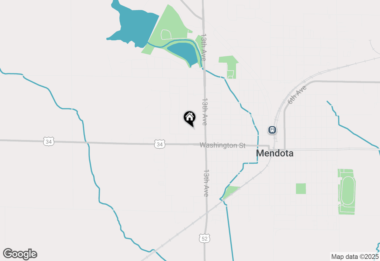 Map of 803 14th Avenue, Mendota, IL 61342