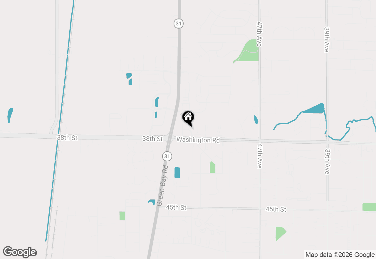 Map of 9730 37th Pl, Kenosha, WI 53144