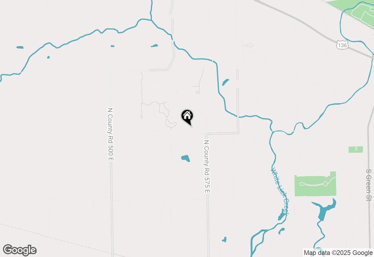 Map of 5010 Carmine Street, Brownsburg, IN 46112