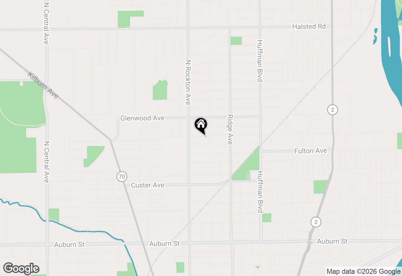 Map of 2328 Sharon Avenue, Rockford, IL 61103