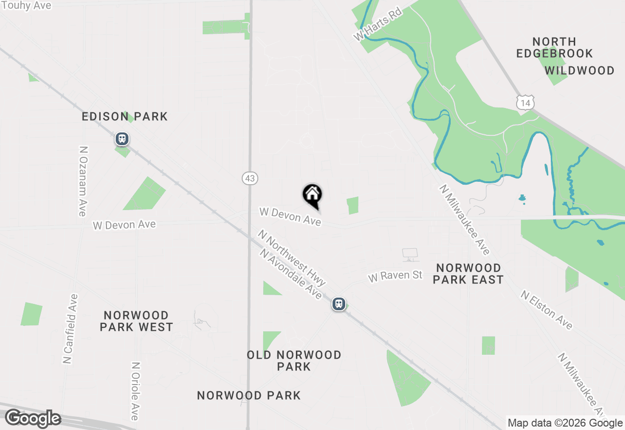 Map of 6372 N Sayre Avenue, Chicago, IL 60631