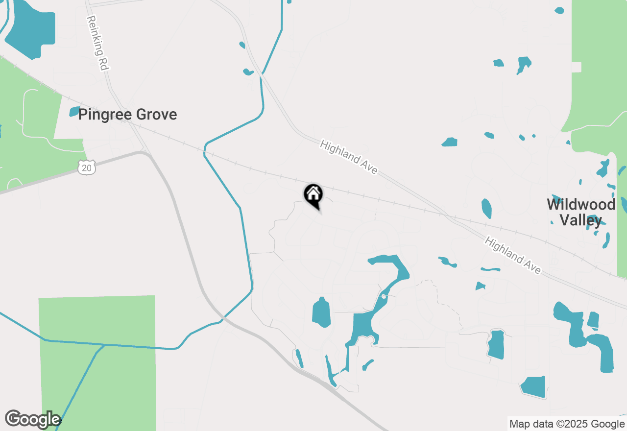 Map of 3703 Skyglade Court, Elgin, IL 60124