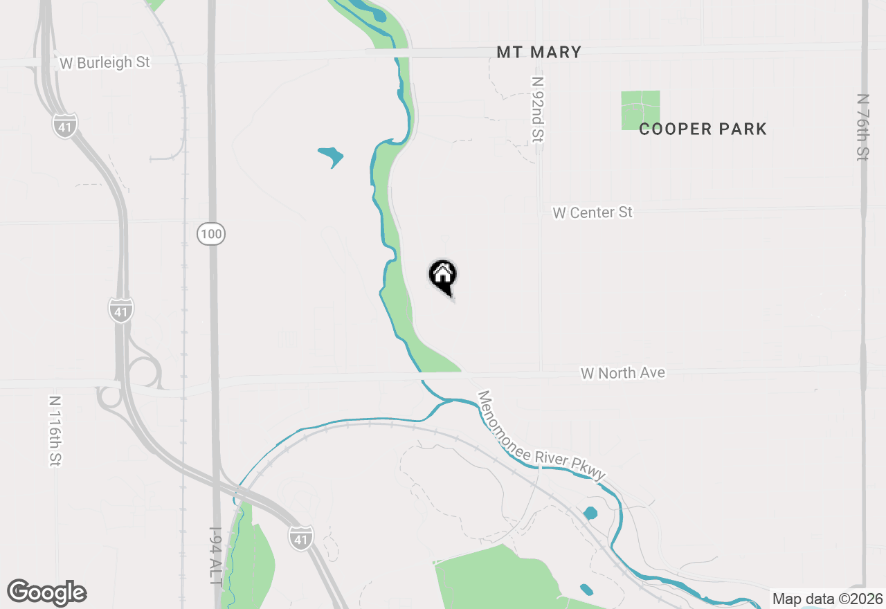 Map of 2441 N 97th St, Wauwatosa, WI 53226