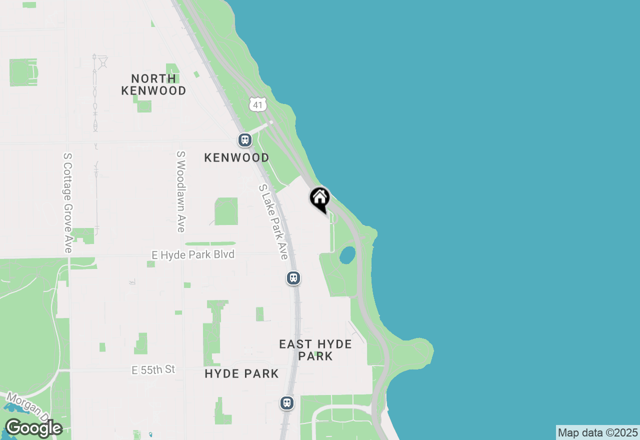 Map of 1640 E 50th Street #20A, Chicago, IL 60615