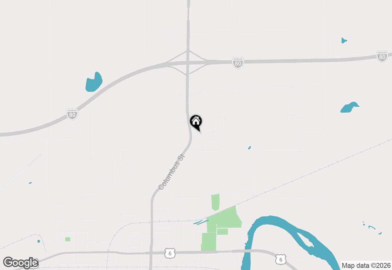 Map of 303 Hillside Avenue, Ottawa, IL 61350