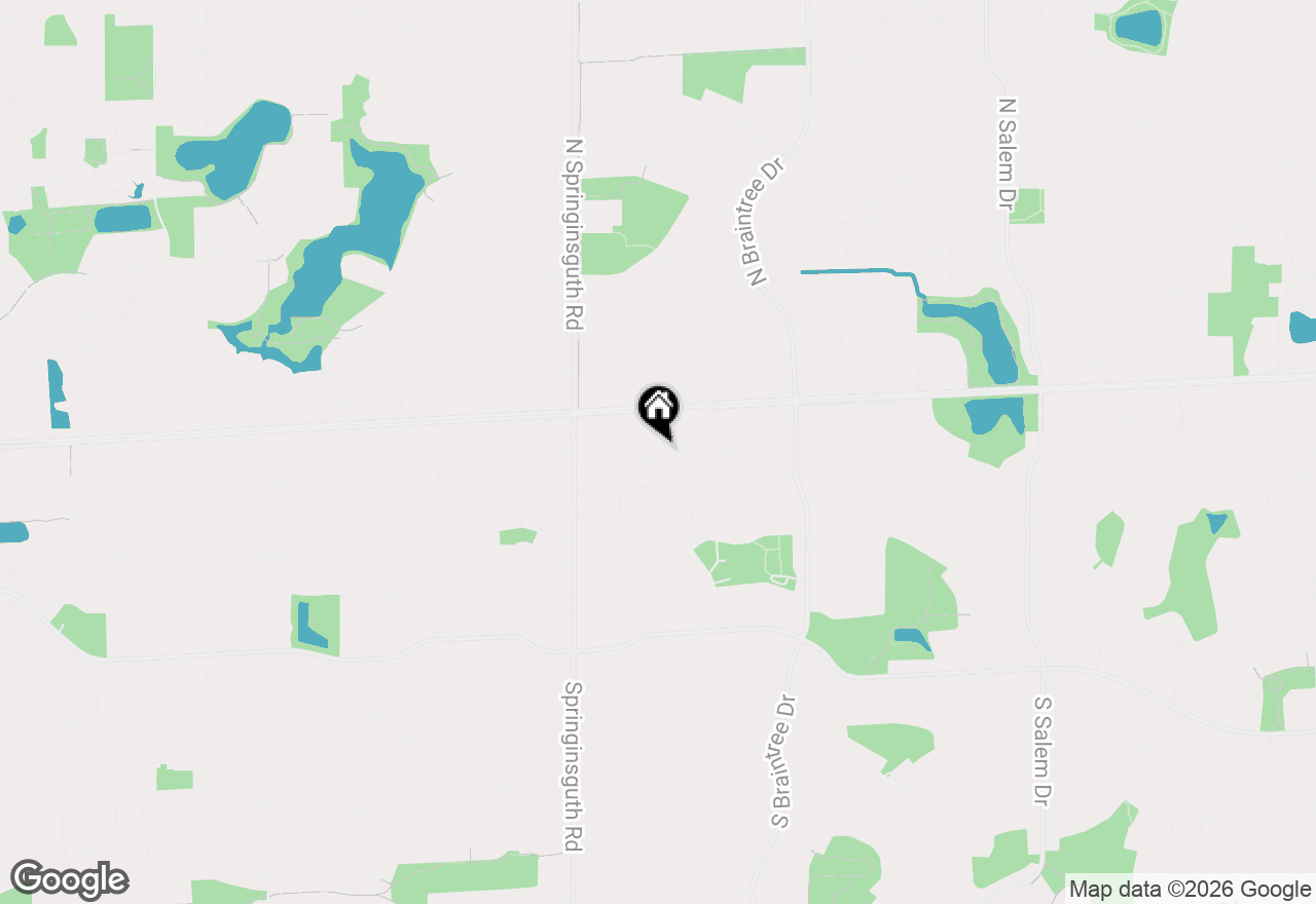 Map of 1426 Tonset Lane, Schaumburg, IL 60193