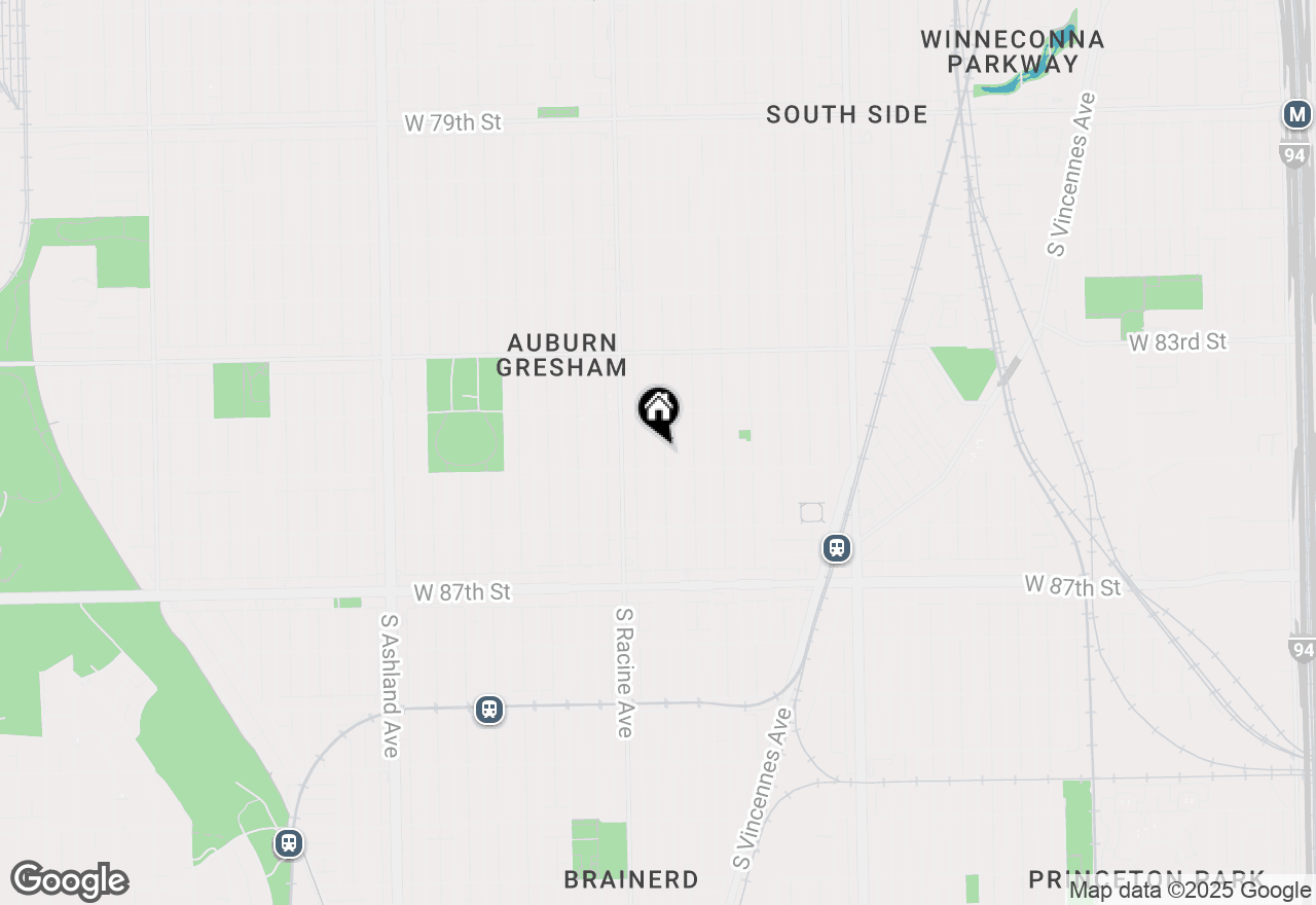 Map of 8445 S May Street, Chicago, IL 60620