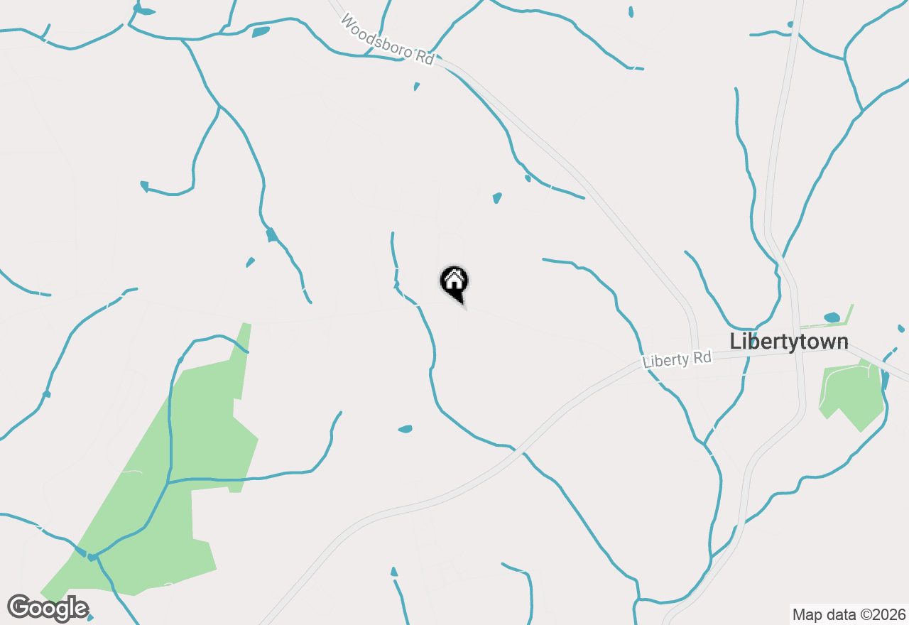 Map of 11623 Daysville Road, Frederick, MD 21701