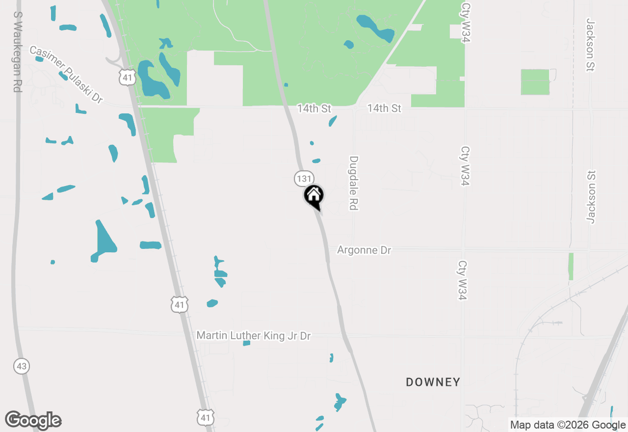 Map of 1724 Green Bay Road, North Chicago, IL 60064