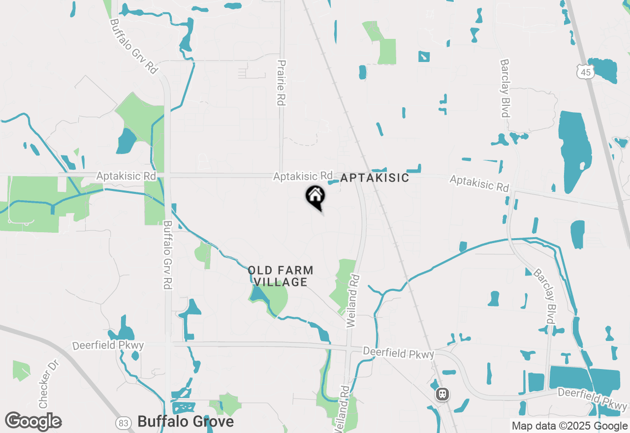 Map of 276 Stanton Drive, Buffalo Grove, IL 60089