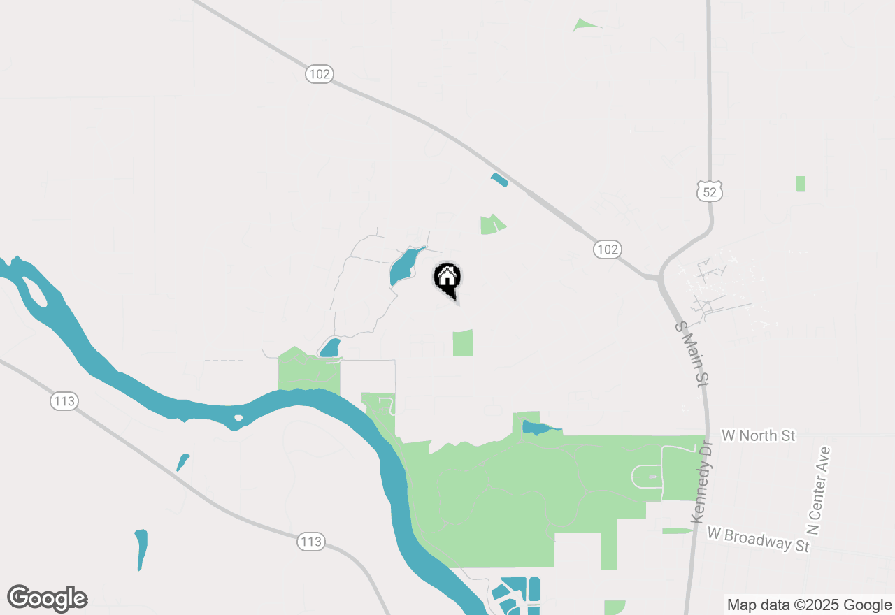 Map of 891 Exeter Turn #E-1, Bourbonnais, IL 60914