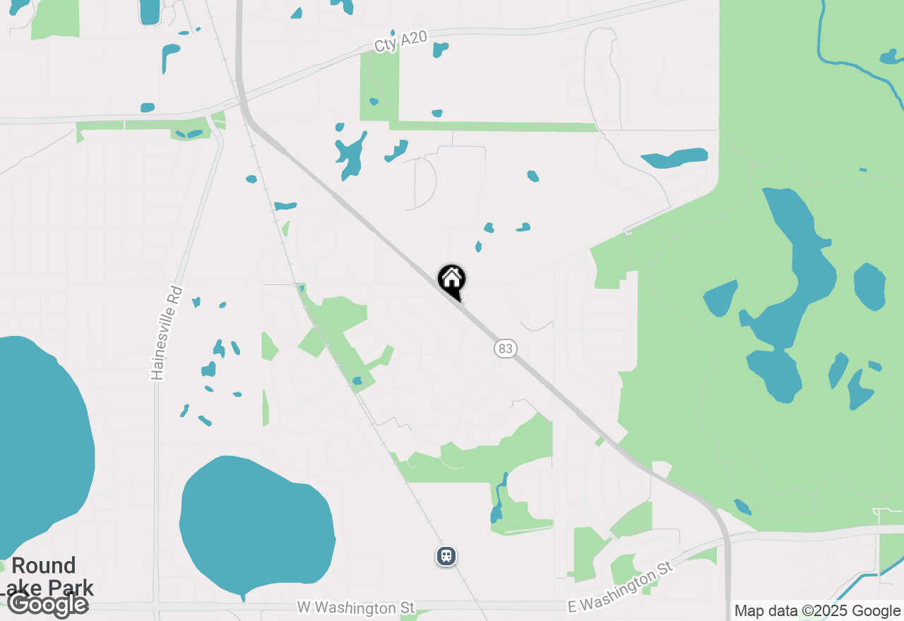 Map of 396 Fairfax Lane, Grayslake, IL 60030