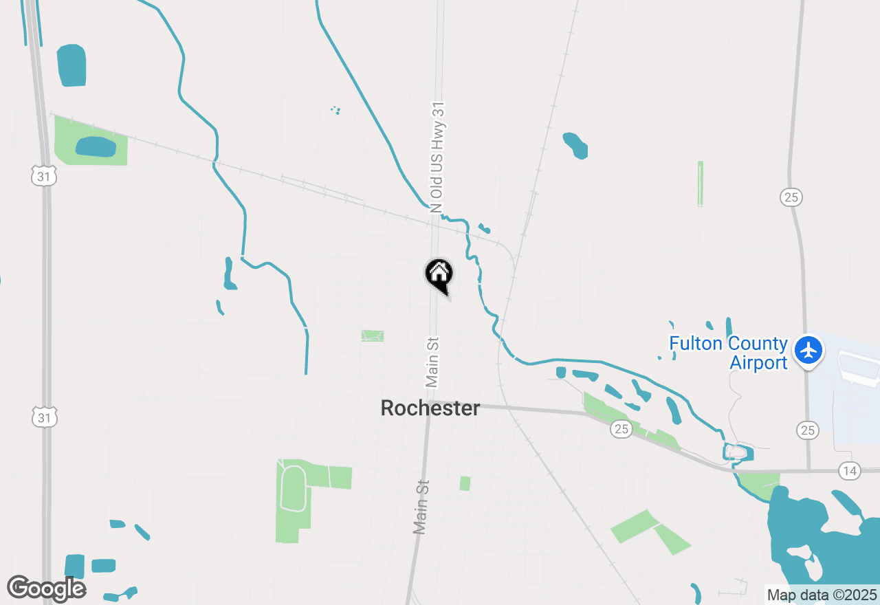 Map of 431 Main Street, Rochester, IN 46975