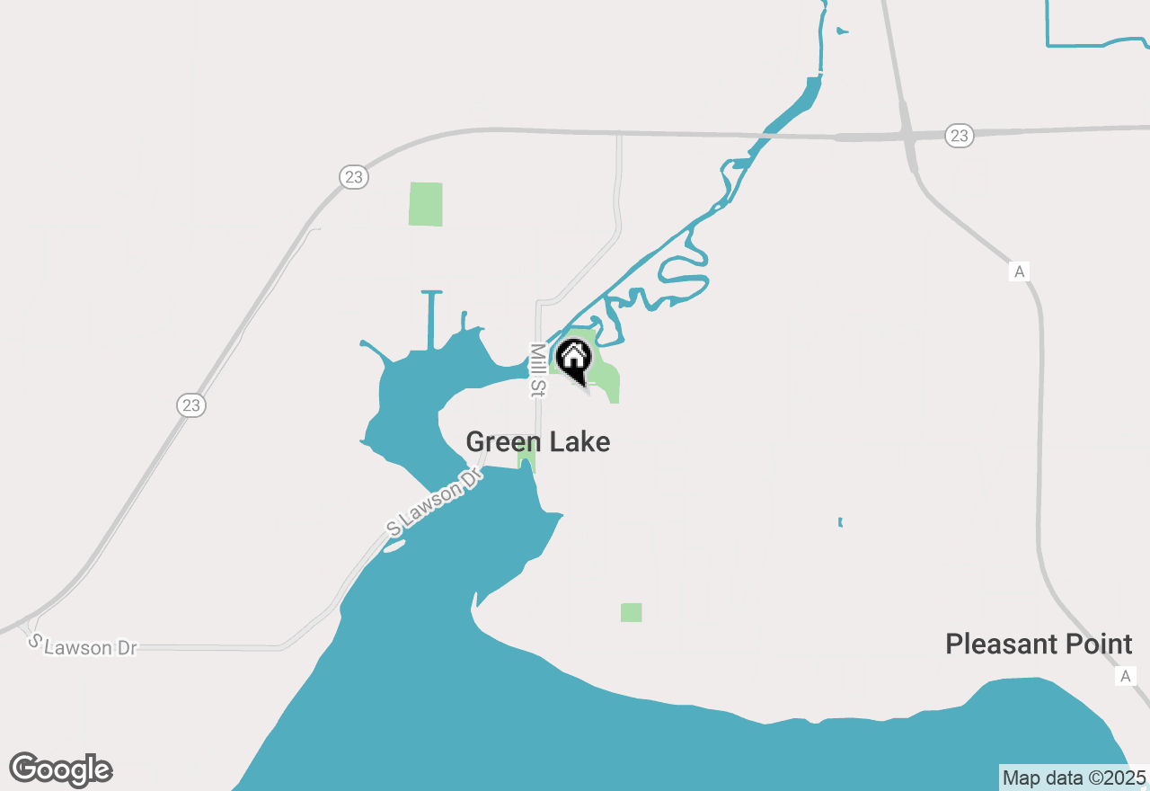 Map of 528-532 Lake Street, Green Lake, WI 54941