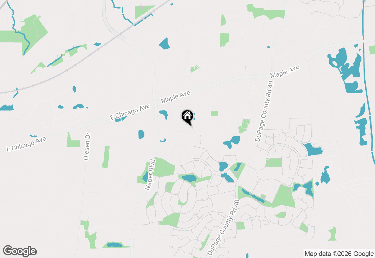 Map of 2703 Wayfaring Lane #B, Lisle, IL 60532