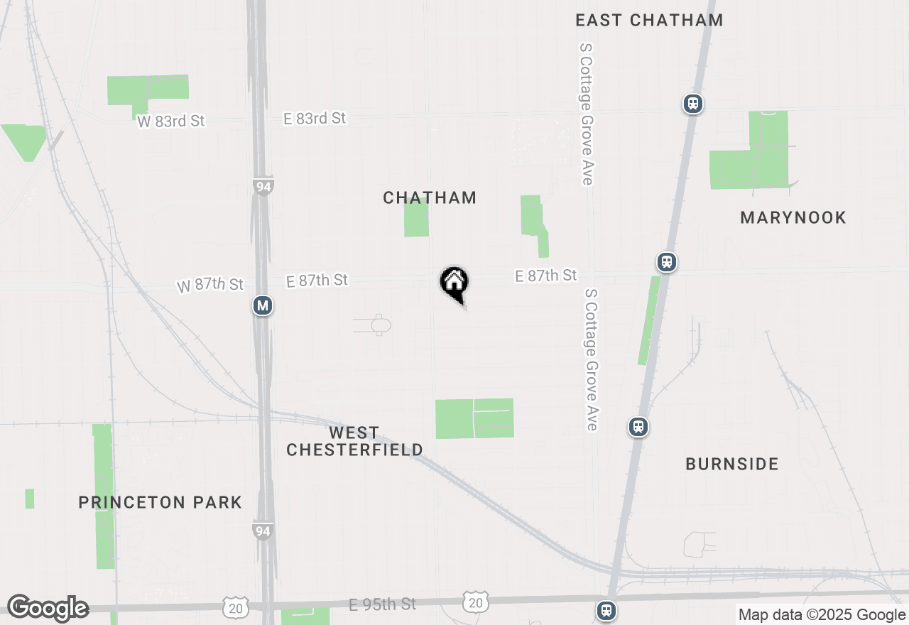 Map of 432 E 88th Street, Chicago, IL 60619