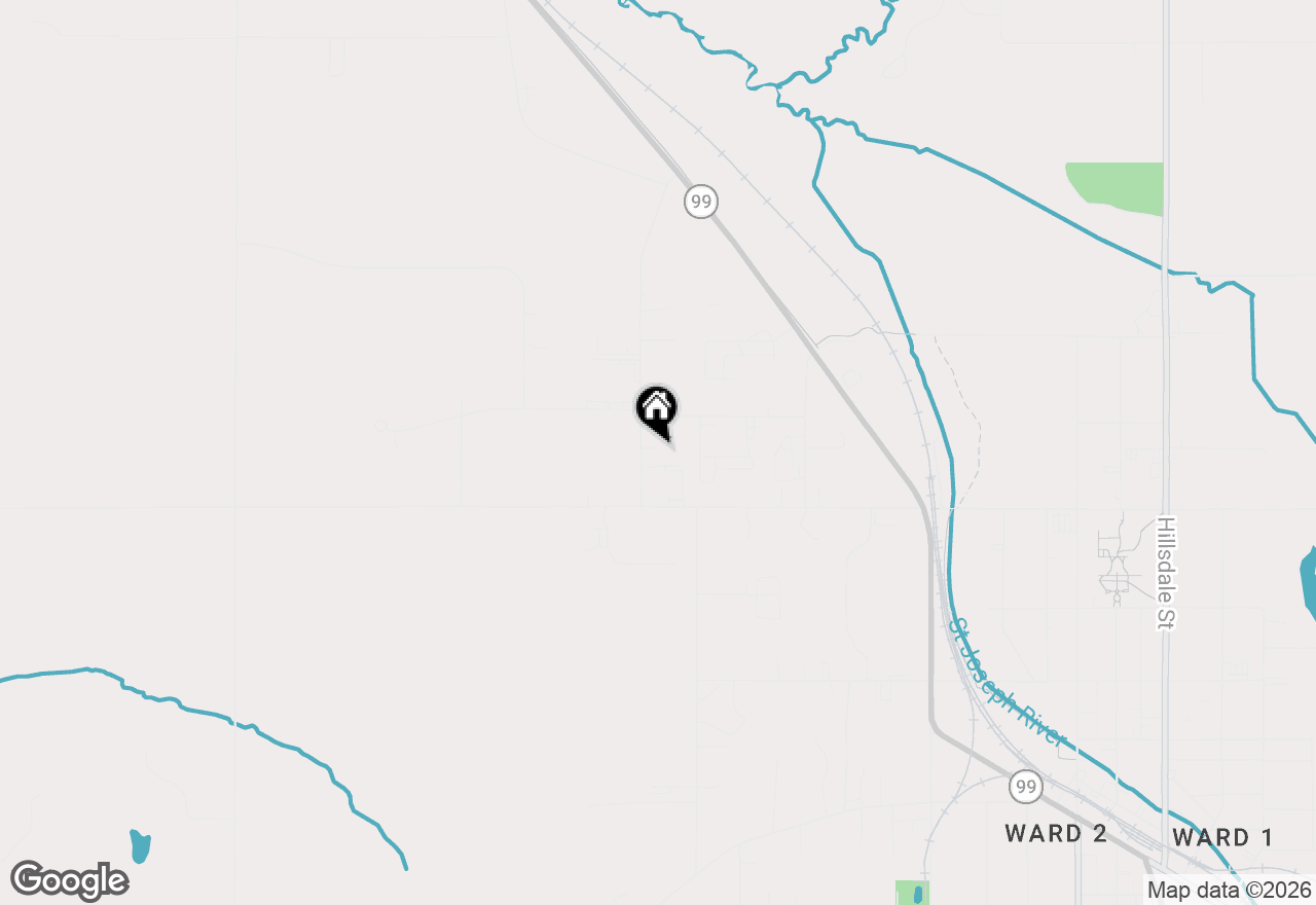 Map of 215 Industrial Drive, Hillsdale, MI 49242