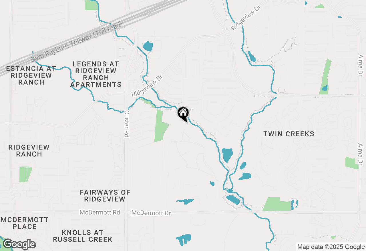 Map of 811 Tacoma Drive, Allen, TX 75013