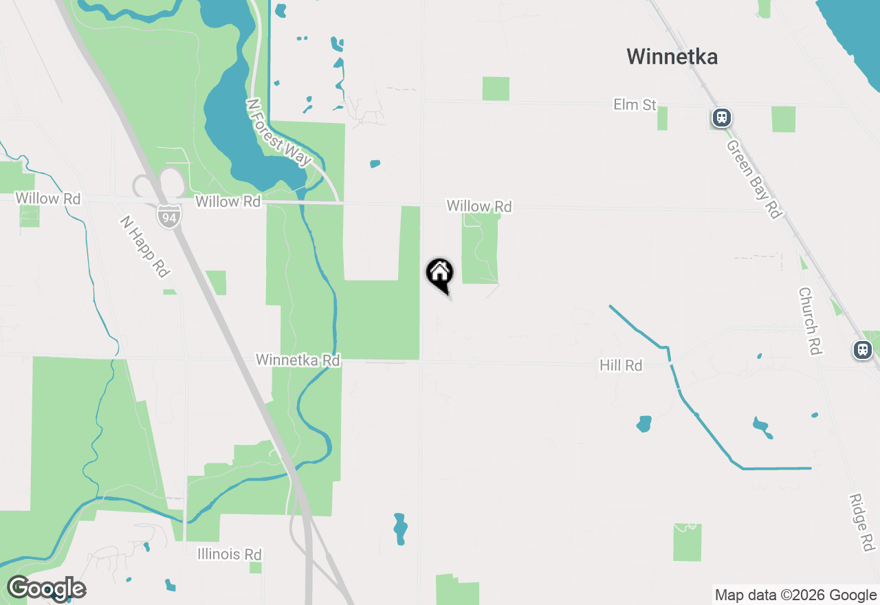 Map of 1230 Lindenwood Drive, Winnetka, IL 60093