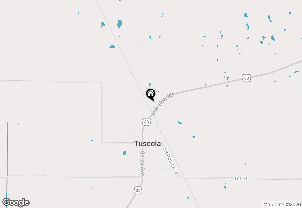 Map of 216 County Road 160, Tuscola, TX 79562