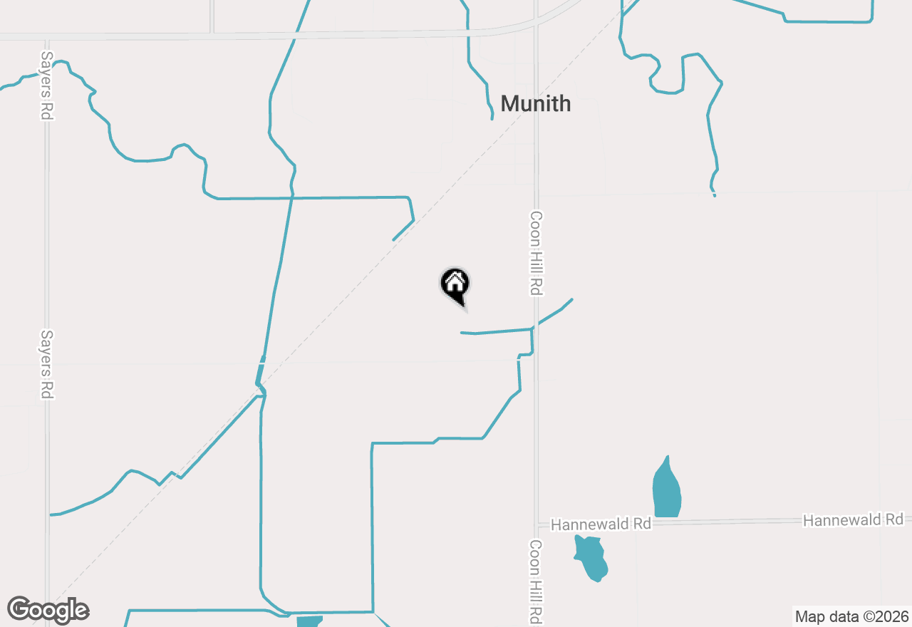 Map of 9830 Kennedy Road, Munith, MI 49259