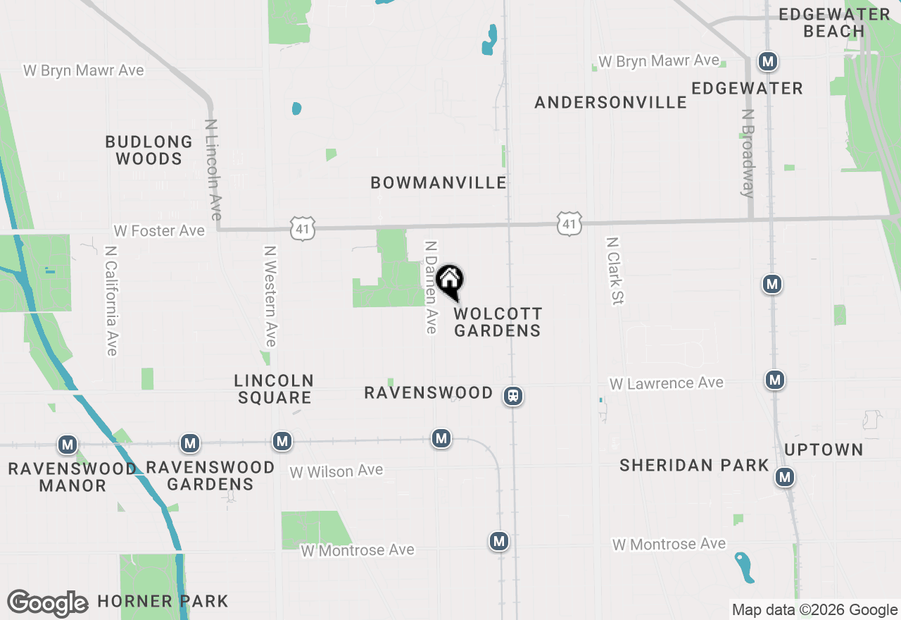 Map of 4954 N Winchester Avenue #2, Chicago, IL 60640