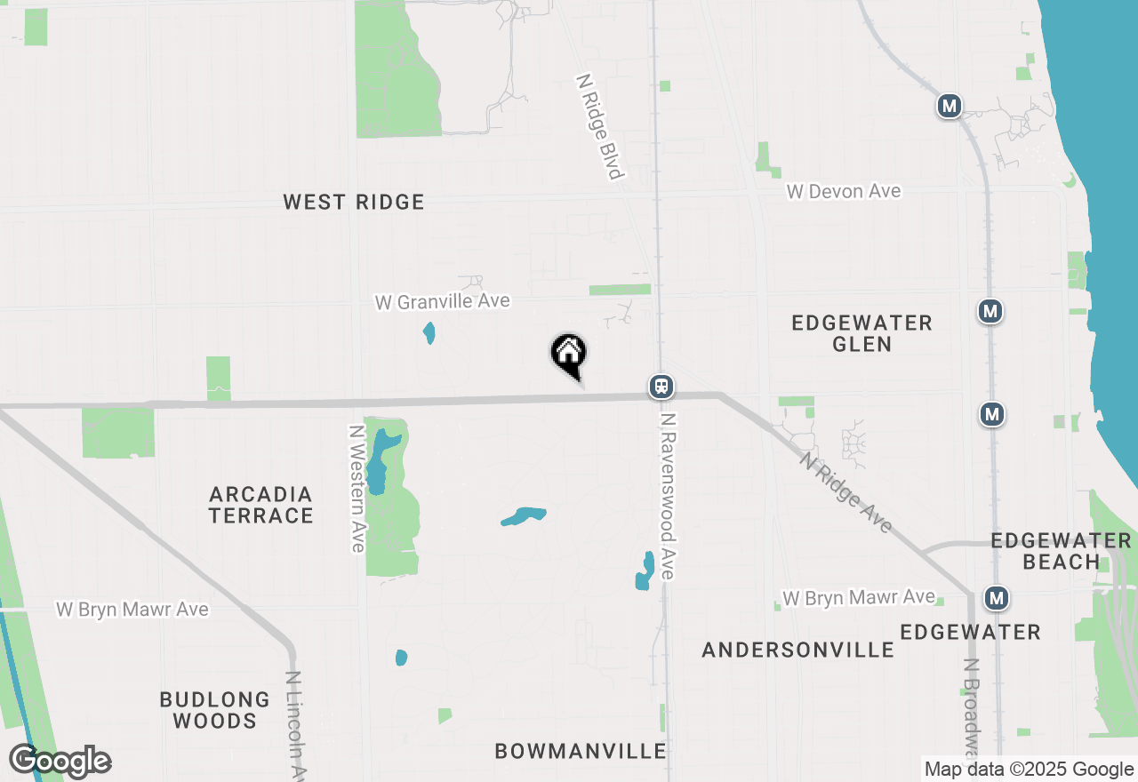 Map of 1964 W Peterson Avenue, Chicago, IL 60660