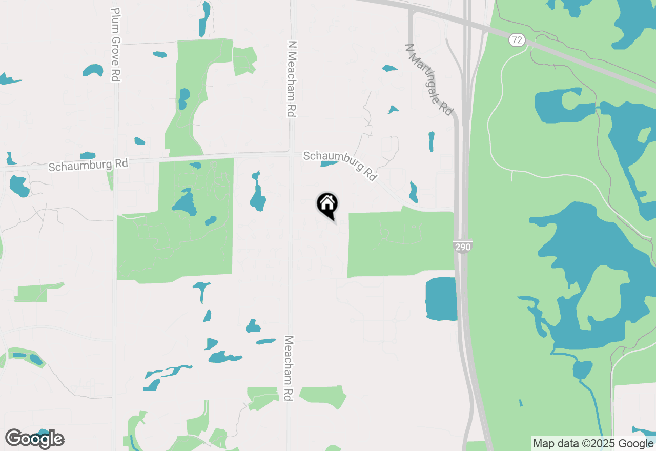 Map of 218 Deerpath Court #B1, Schaumburg, IL 60193