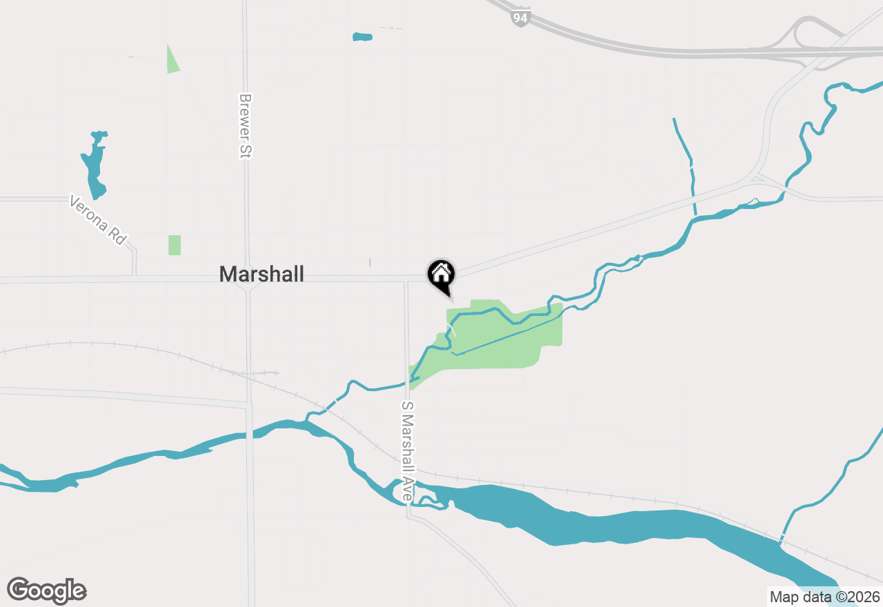 Map of 620 E Green Street, Marshall, MI 49068