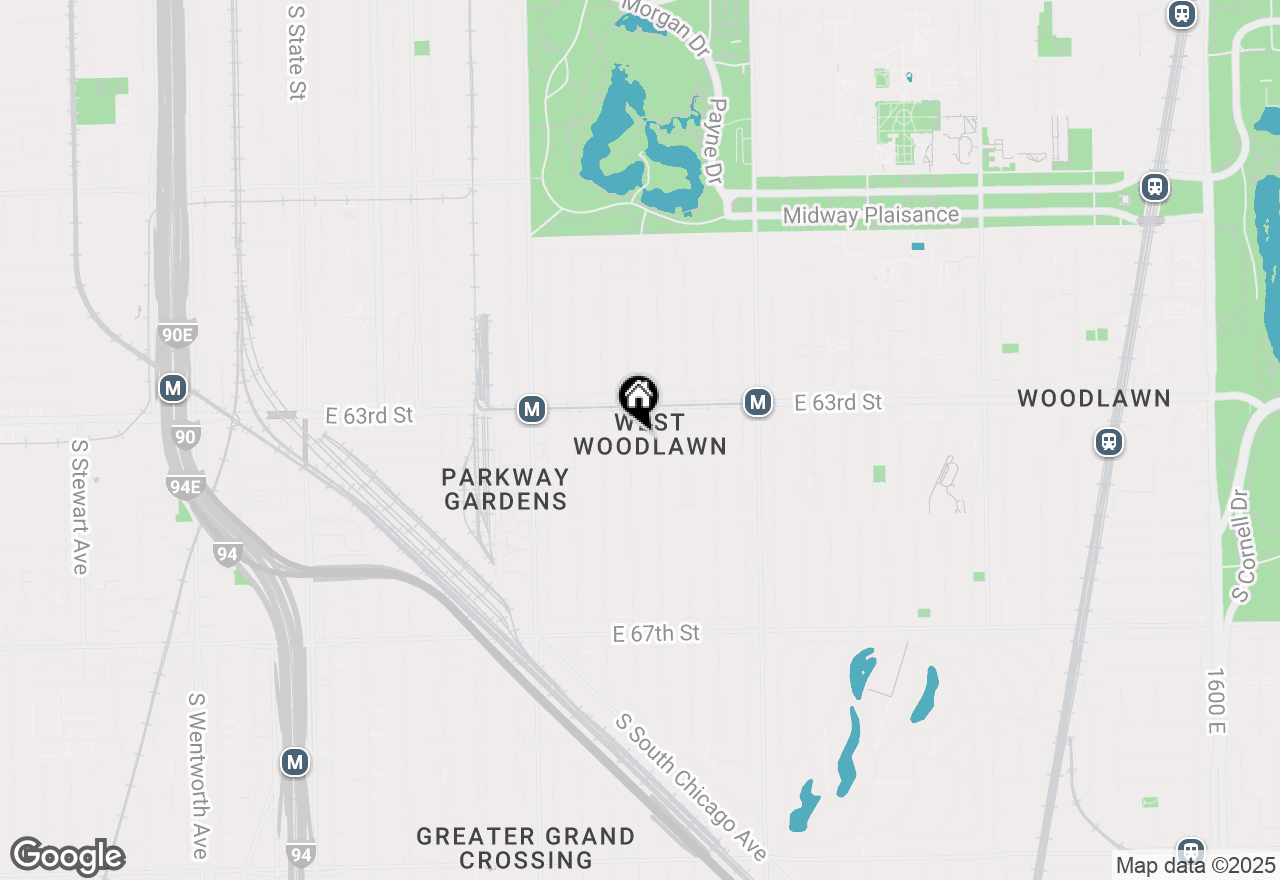 Map of 6336 S Saint Lawrence Avenue, Chicago, IL 60637