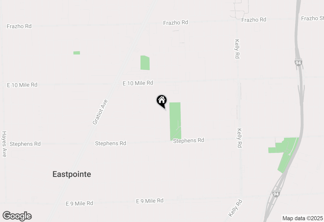 Map of 24646 Tuscany Avenue, Eastpointe, MI 48021