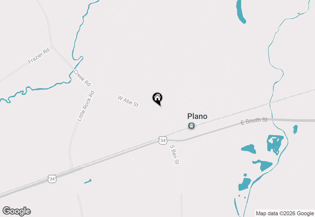 Map of 301 N Ben Street, Plano, IL 60545