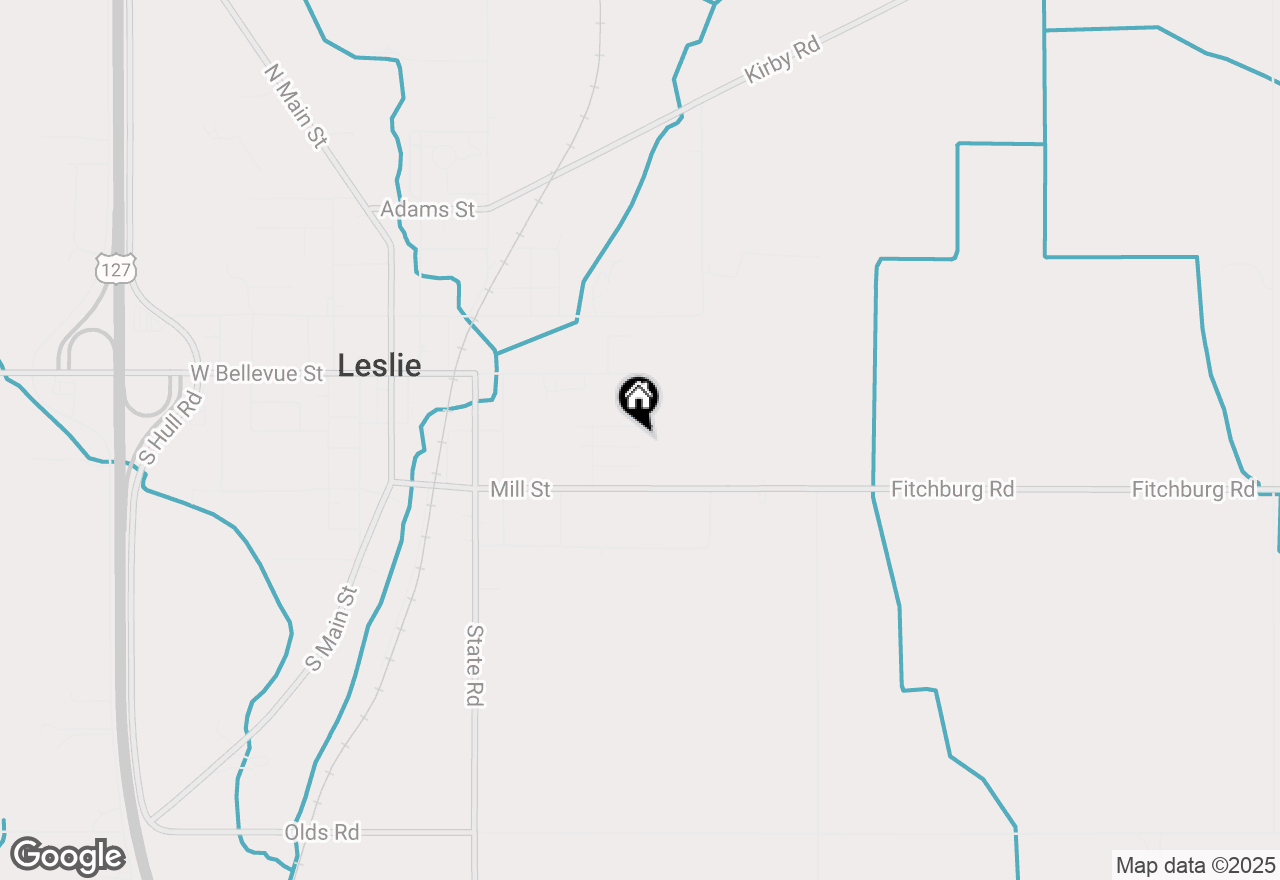 Map of 714 Mill Street #38, Leslie, MI 49251