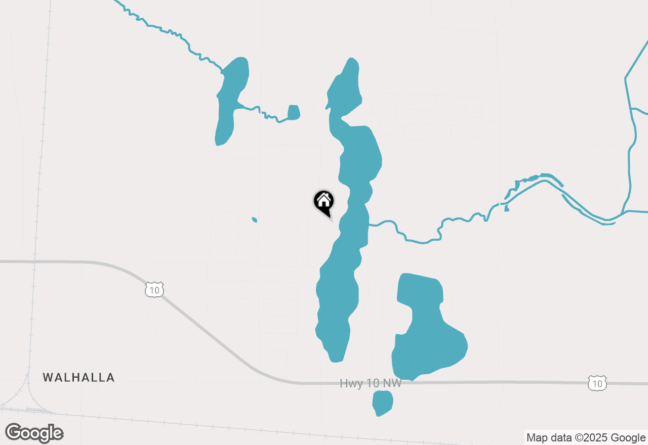 Map of 148 N Jack Pine Road, Fountain, MI 49410