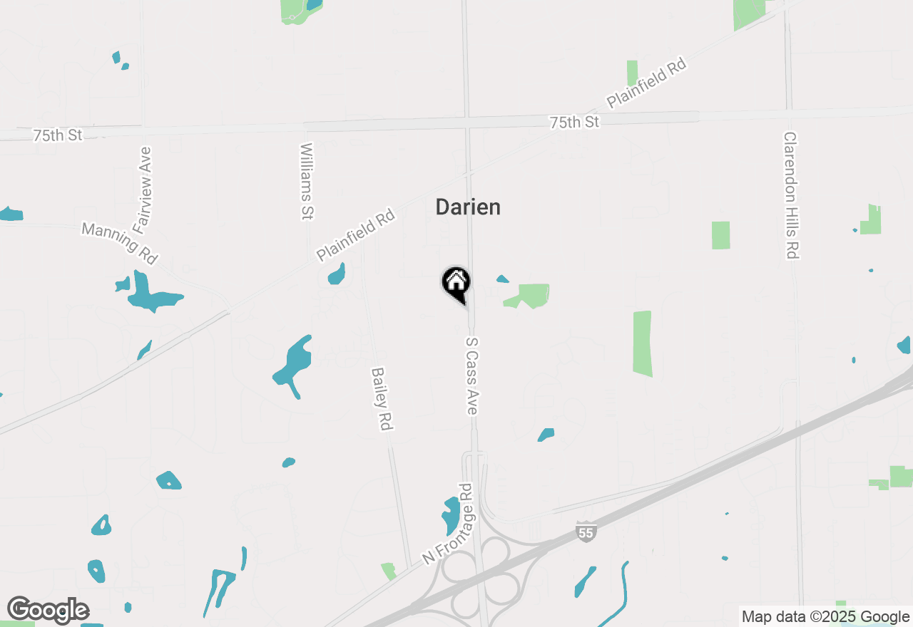 Map of 1213 Ashbrook Court, Darien, IL 60561