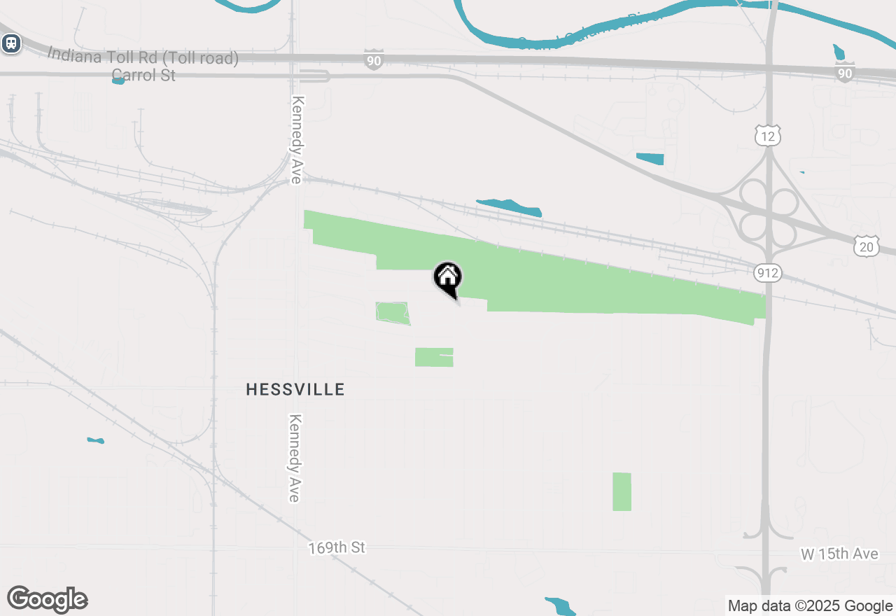 Map of 3154 Parkway North Street, Hammond, IN 46323