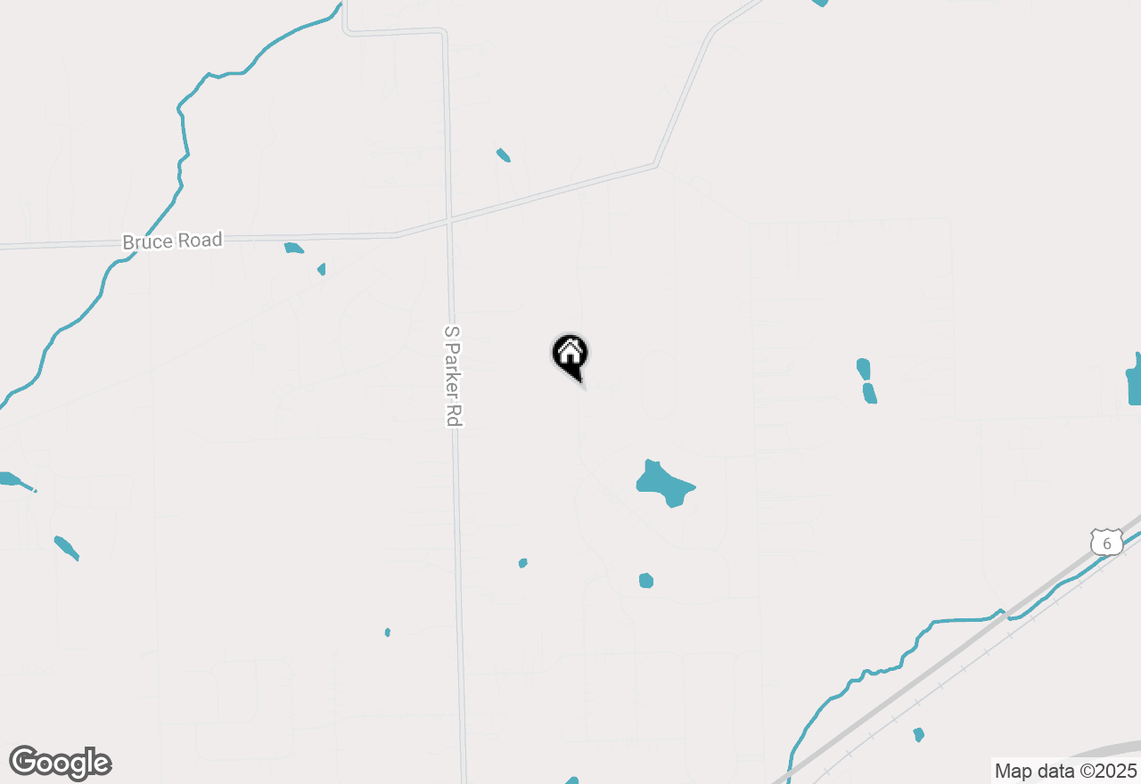 Map of 17814 Crystal Lake Drive, Homer Glen, IL 60491