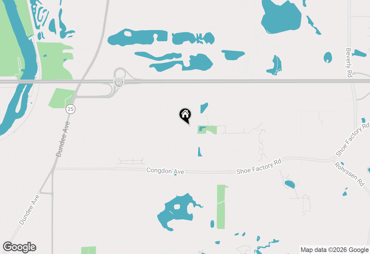 Map of 1391 Grayshire Court, Elgin, IL 60120