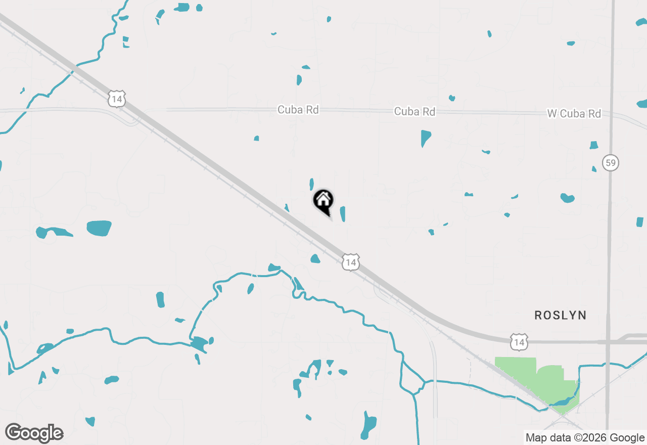 Map of 21021 N 21st Street, Barrington, IL 60010