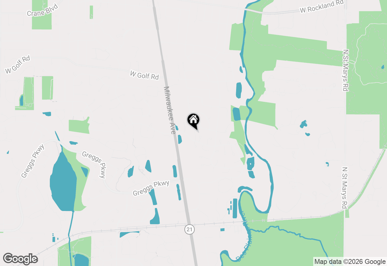 Map of 194 Red Top Drive, Libertyville, IL 60048