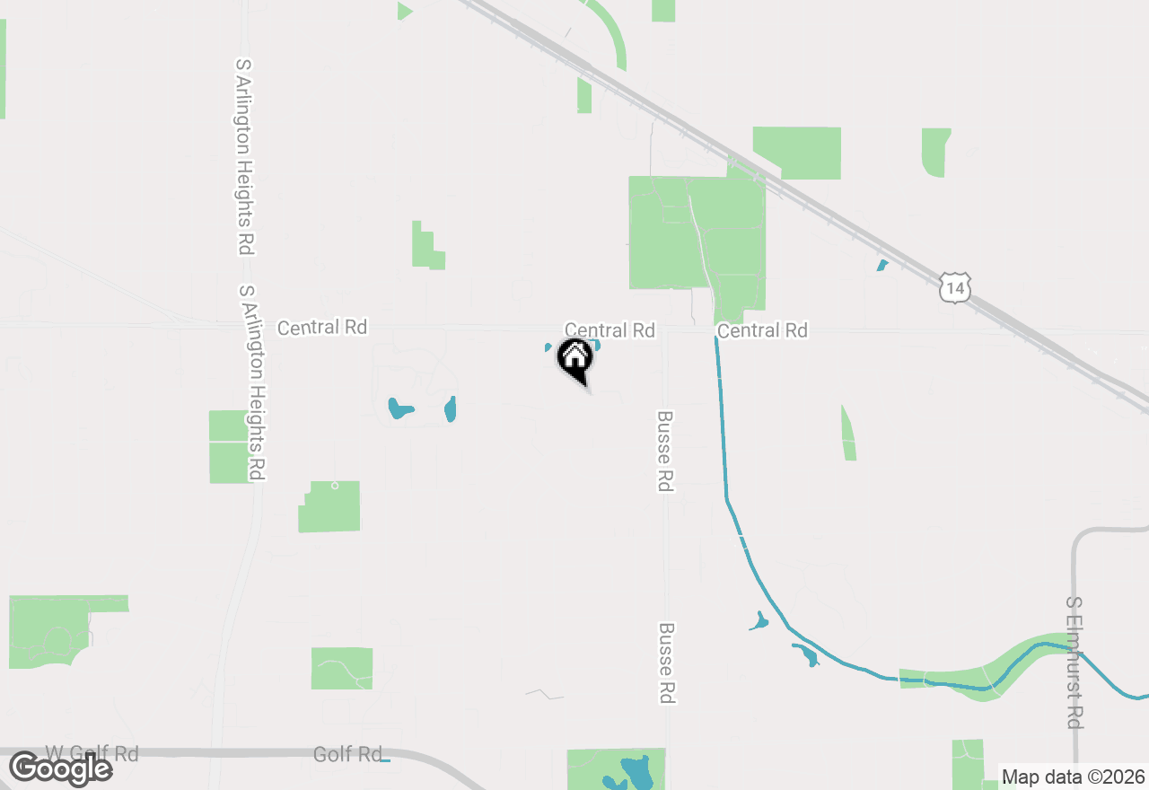 Map of 1515 E Central Road #462B, Arlington Heights, IL 60005