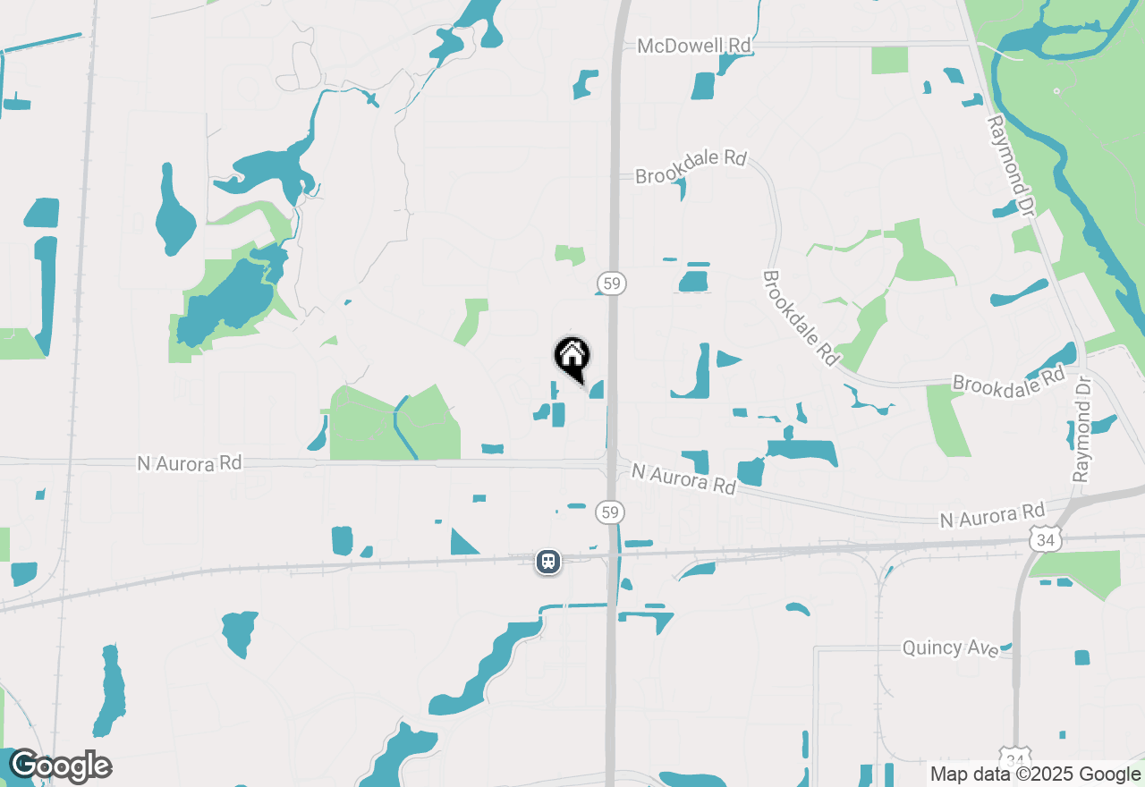 Map of 1931 Oxley Circle #-, Naperville, IL 60563