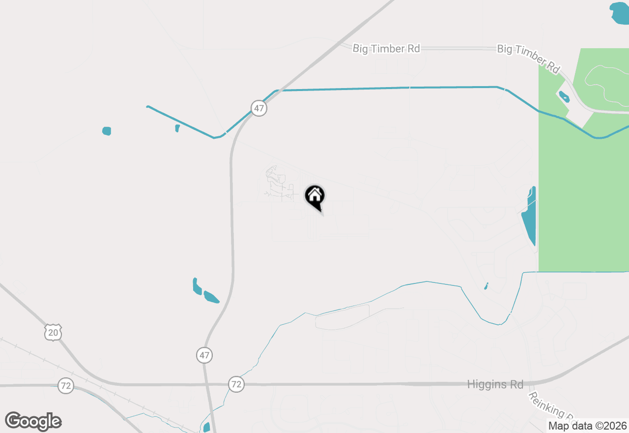 Map of 1510 Sequoia Way, Pingree Grove, IL 60140