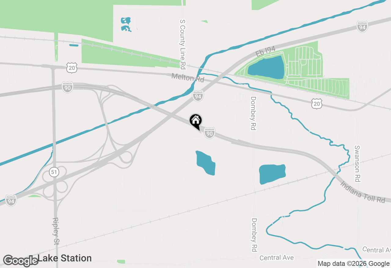 Map of 5038 Donna Avenue, Portage, IN 46368