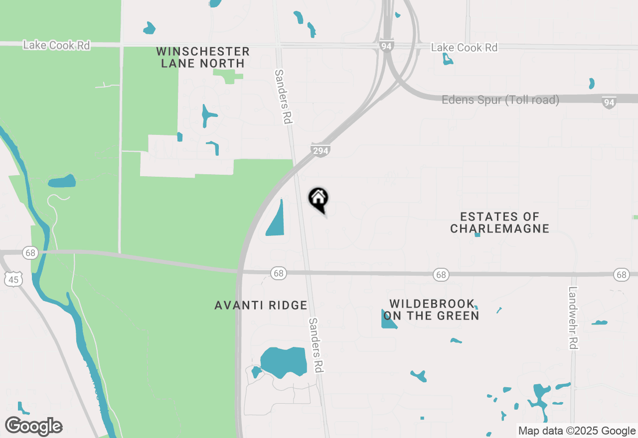 Map of 4049 Michelline Lane, Northbrook, IL 60062