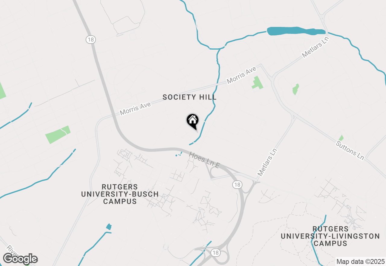 Map of 421 Lancaster Court, Piscataway, NJ 08854