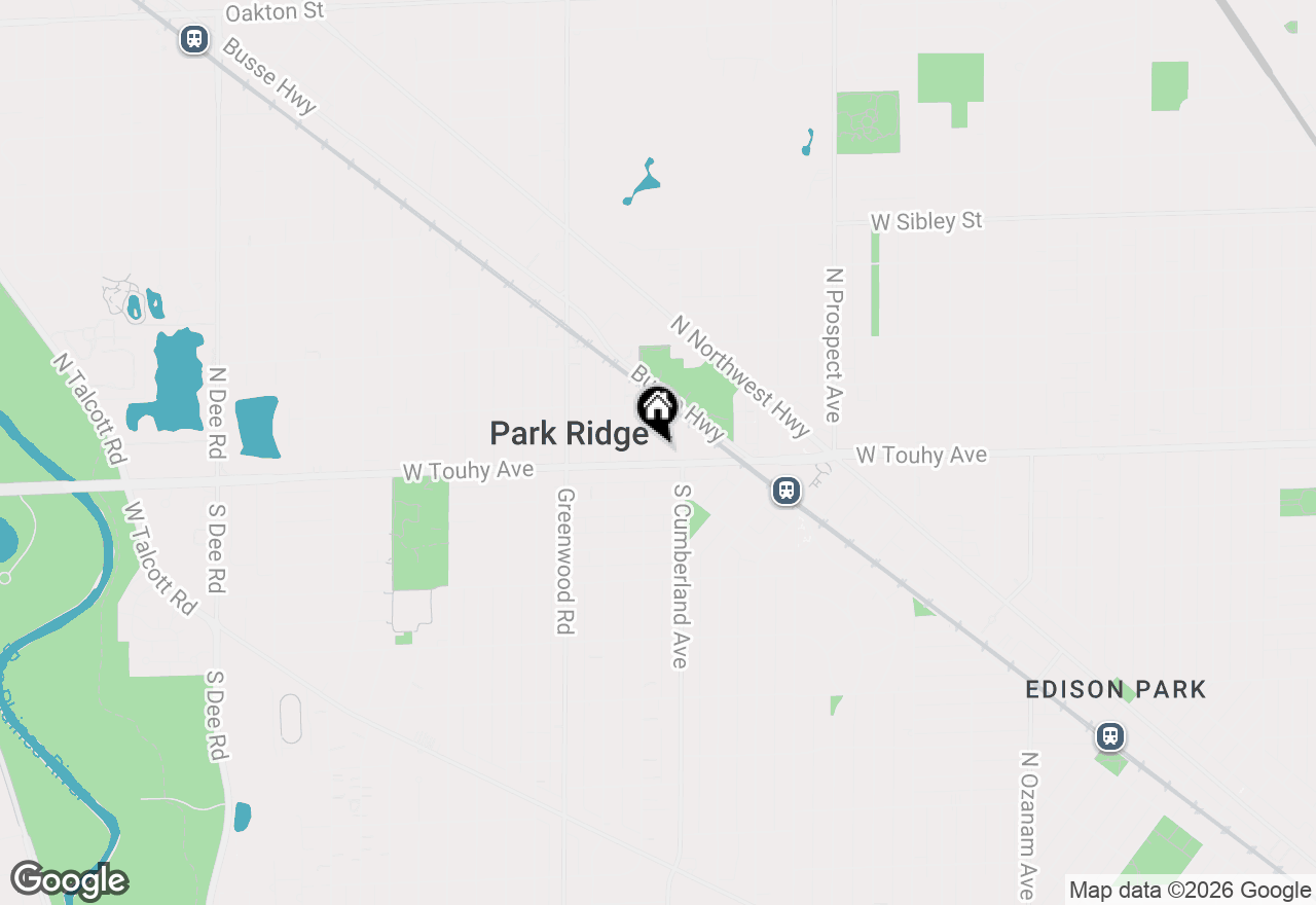 Map of 13 N Clifton Avenue #202, Park Ridge, IL 60068