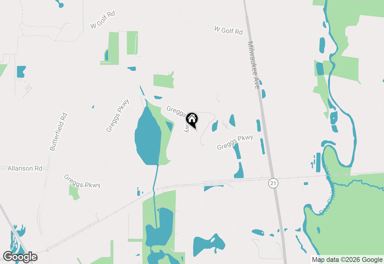 Map of 235 Plainfield Court, Vernon Hills, IL 60061