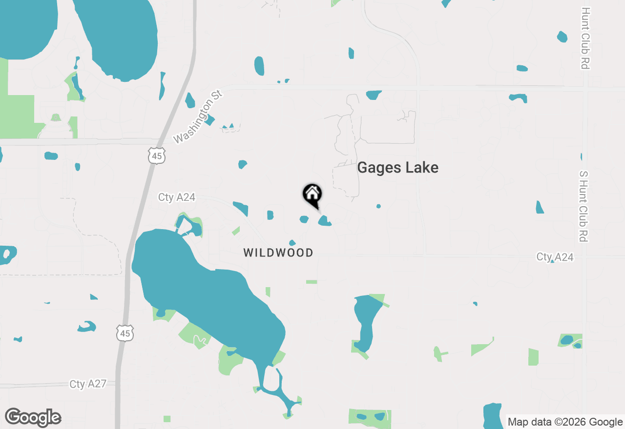 Map of 18238 W Gages Lake Road, Grayslake, IL 60030