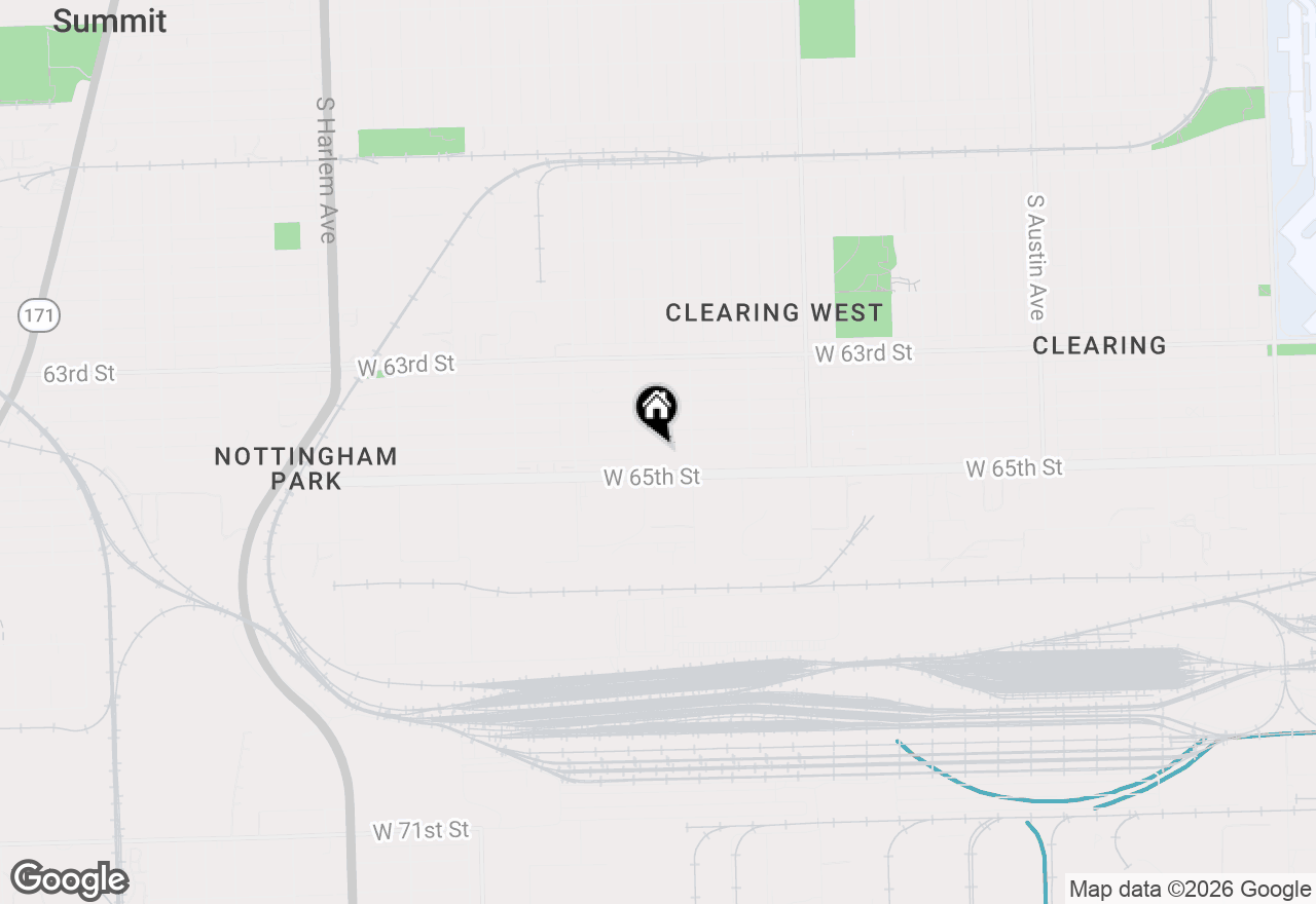 Map of 6635 W 64th Place, Chicago, IL 60638